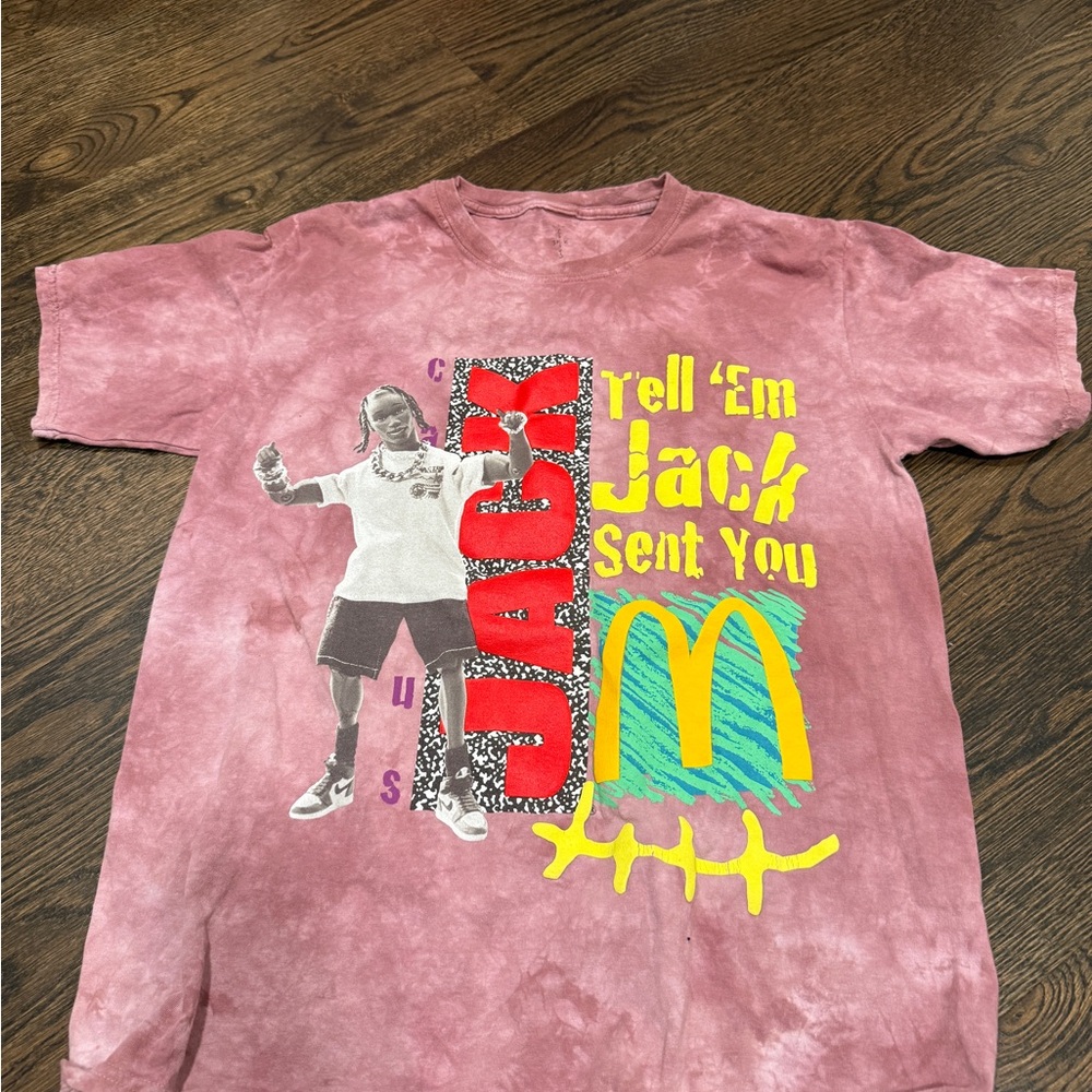 Cactus Jack McDonald’s t shirt